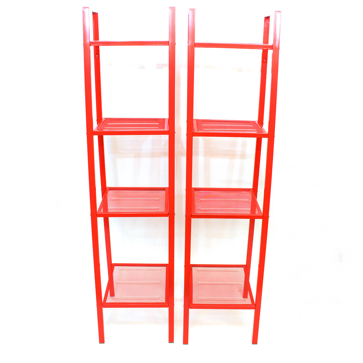 Pair of Industrial Style Wire Shelves EBTH